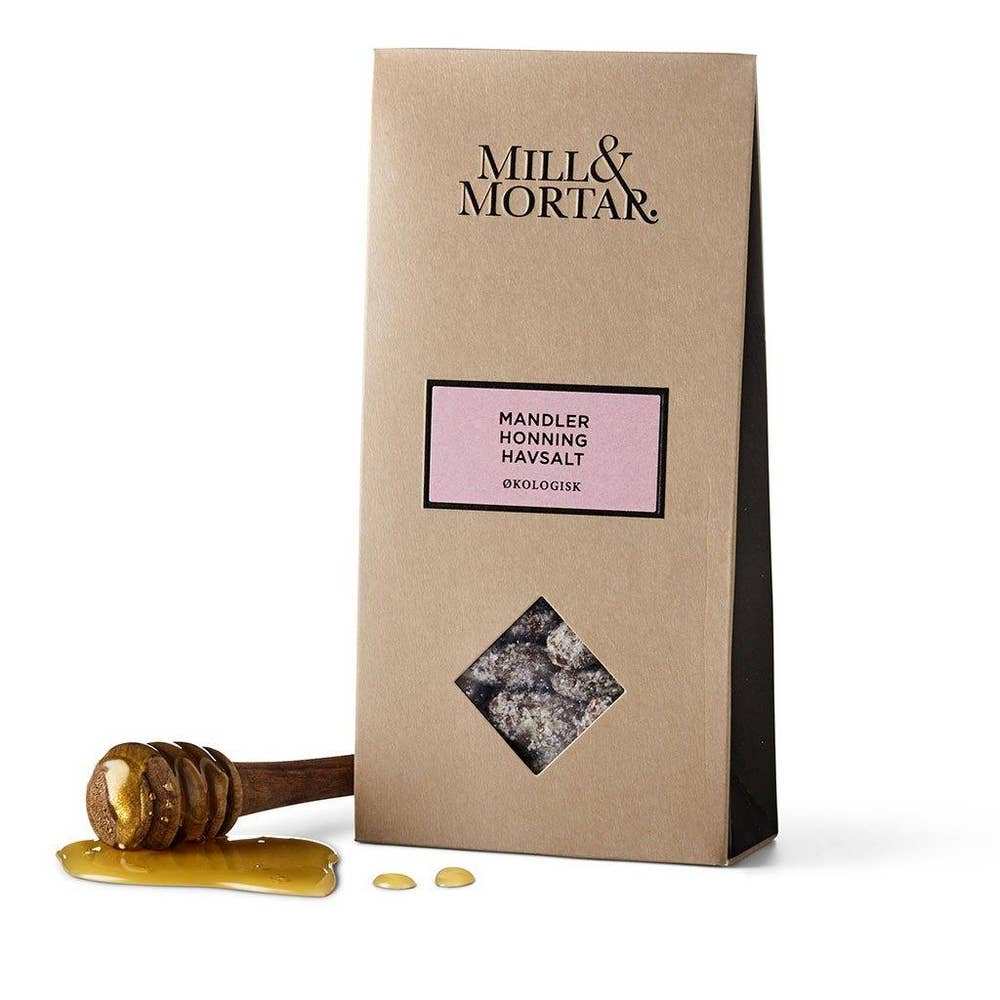 Mill & Mortar Mandlar Honung & Havssalt EKO