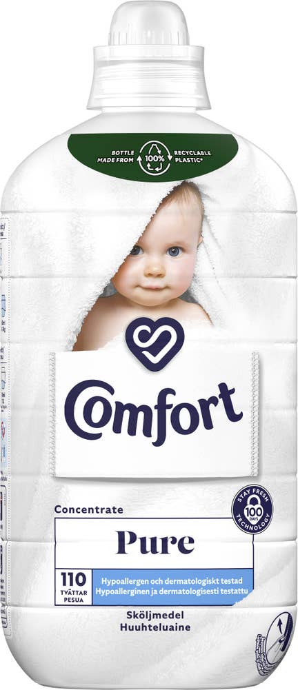 Comfort Sköljmedel White Parfymfri