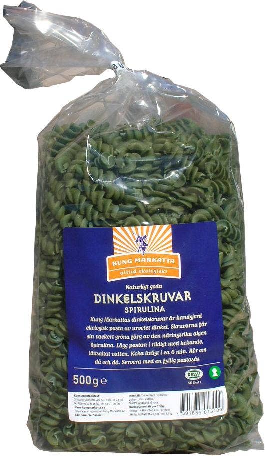 Ej sorterad Dinkelskruvar Ekologisk Kung Markatta