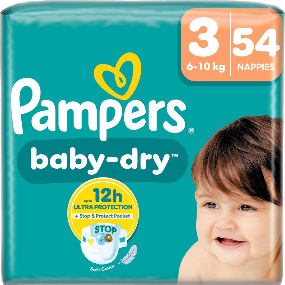 Pampers Blöjor Babydry S3 6-11kg