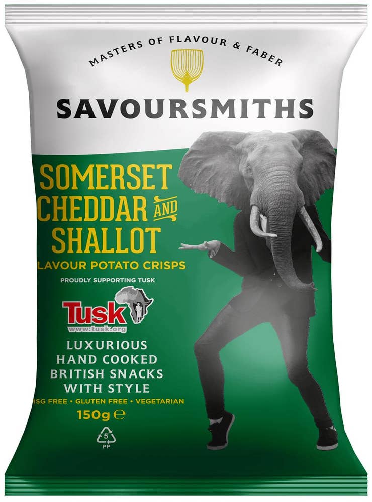 Savoursmiths Chips Somerset Cheddar & Schalottenlök