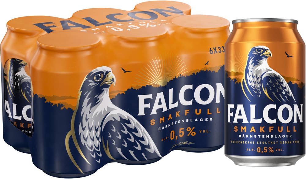 Öl Alkoholfri Smakfull 0,5% 6x33cl