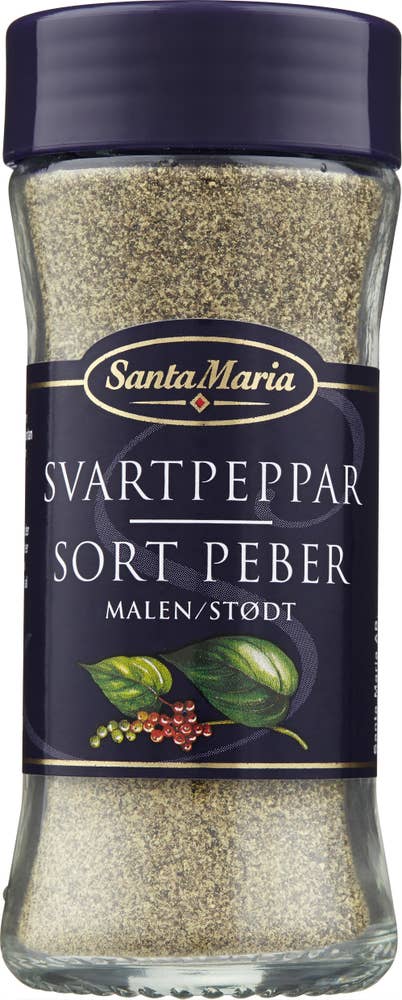 Santa Maria Svartpeppar mal glas