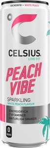 Celsius Energidryck White Peach Sockerfri