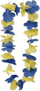 Hedlundgruppen Hawaiikrans Gul & Blå 100cm