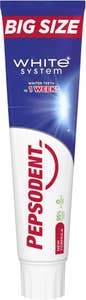 Pepsodent Tandkräm White system