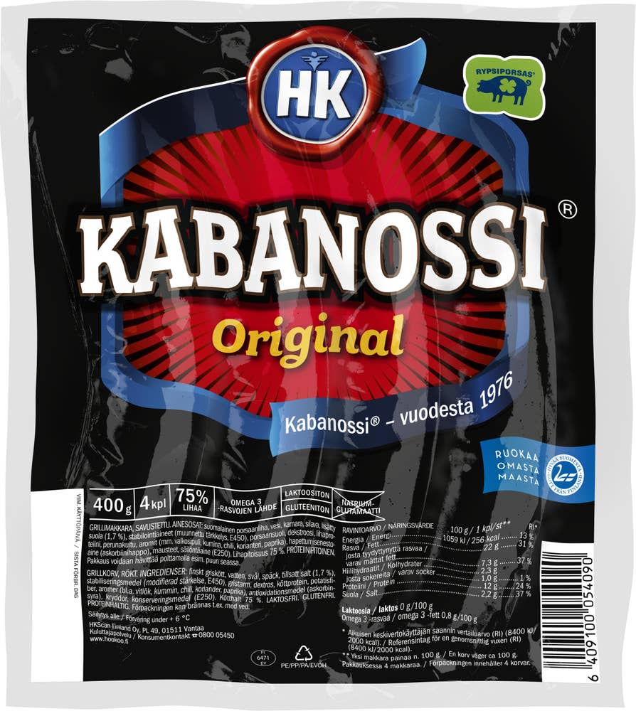Ej sorterad Kabanossi Hk