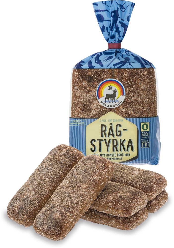 Polarbröd Rågstyrka Polarbröd