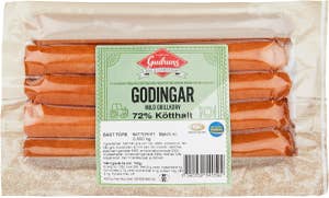 Gudruns Godingar Grillkorv Kötthalt 72%