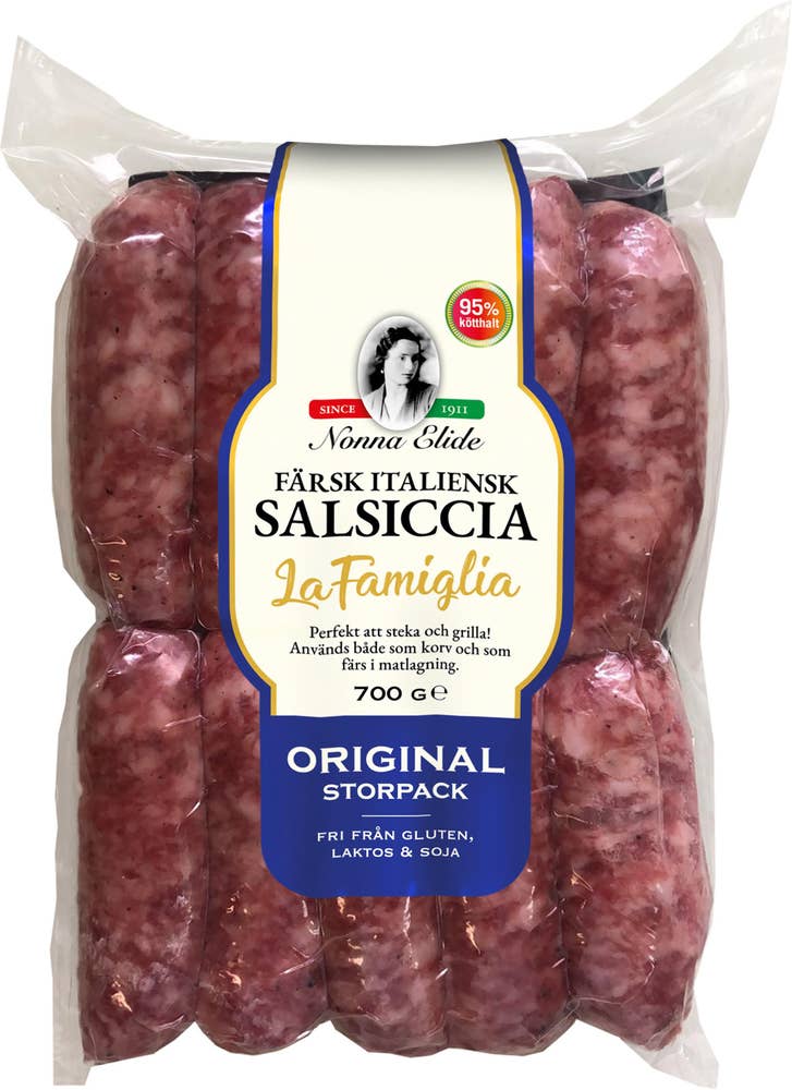Nonna Elide Färsk Salsiccia