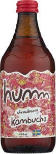 Humm Kombucha Jordgubbe EKO