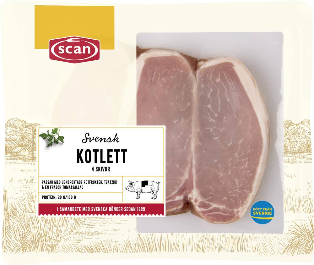 Scan Kotlett Skivad