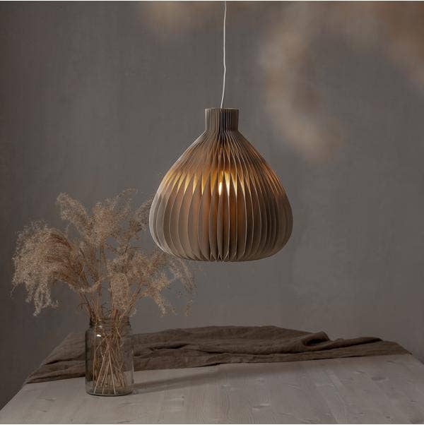 Star Trading Hängande Dekoration Honeycomb Beige 28x30cm