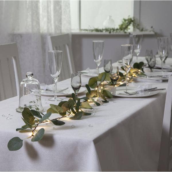 Star Trading Girland Eucalyptus Grön 180cm