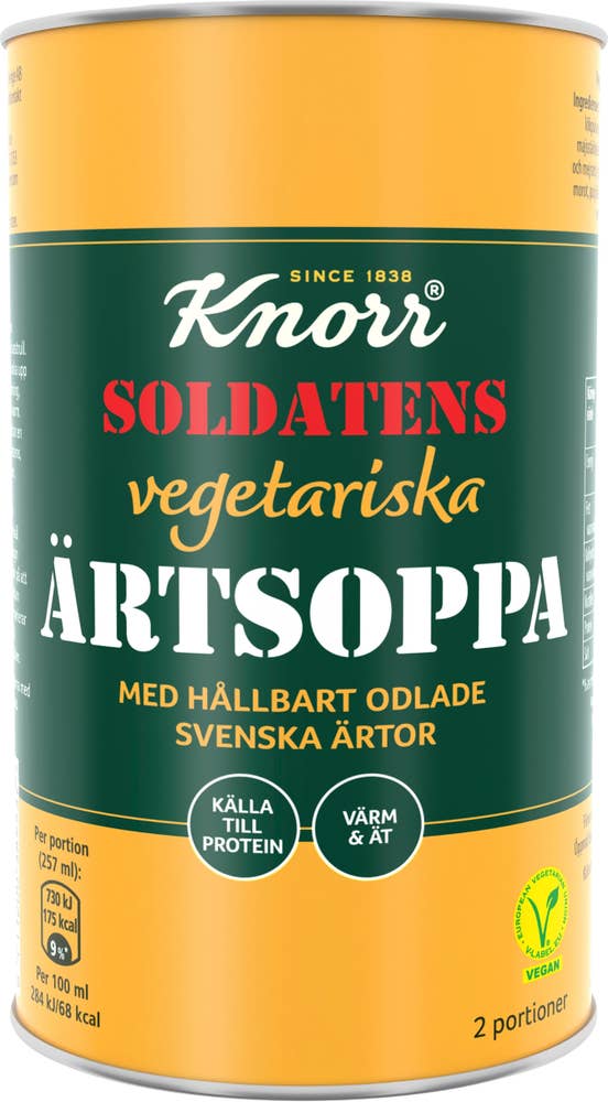 Knorr Ärtsoppa Vegetarisk utan Fläsk