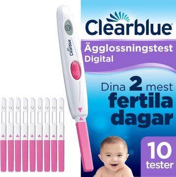 Clearblue Digital Ägglossningstest, Ägglossningstest, 10 st