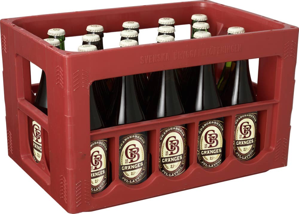 Grängesberg Julöl 2,1% 20x33cl Grängesberg