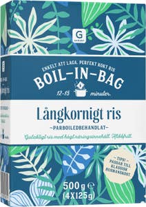Garant Ris Långkorn Boil-in-Bag 4x125g