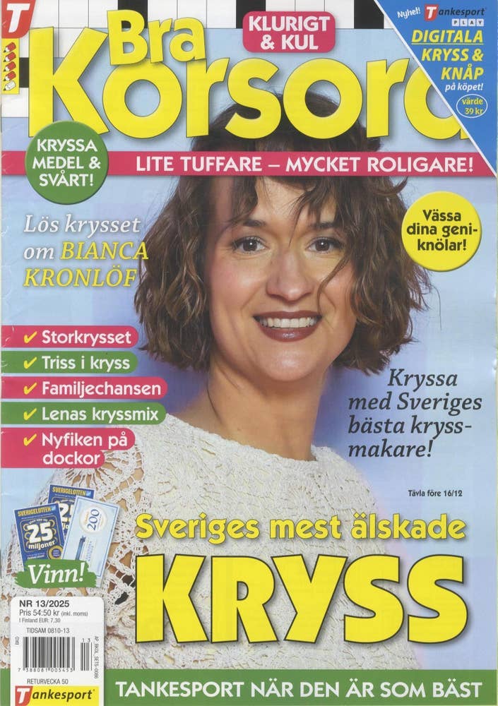 Tidsam Bra Korsord Tidsam