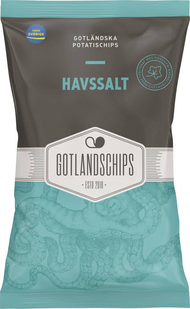 Gotlandschips Chips Havssalt