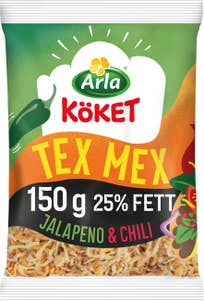 Arla Köket® Riven Ost Texmex Jalapeno & Chili