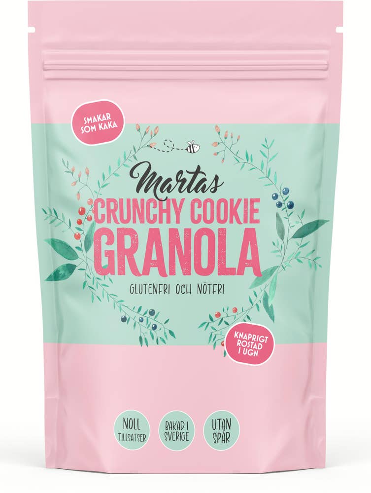 Martas Granola Crunchy Cookie Glutenfri