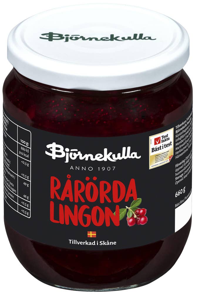 Björnekulla Rårörda Lingon