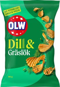 OLW Chips Dill & Gräslök