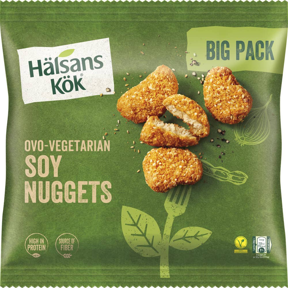 Hälsans Kök Sojanuggets Frysta Hälsans Kök
