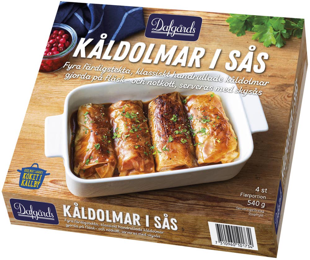 Kåldolmar i Sås Frysta Dafgård