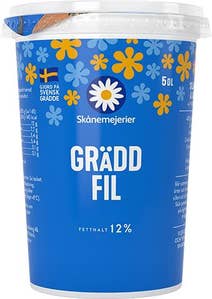 Skånemejerier Gräddfil 12%