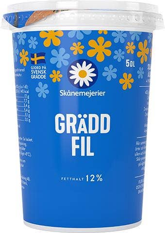 Skånemejerier Gräddfil 12%