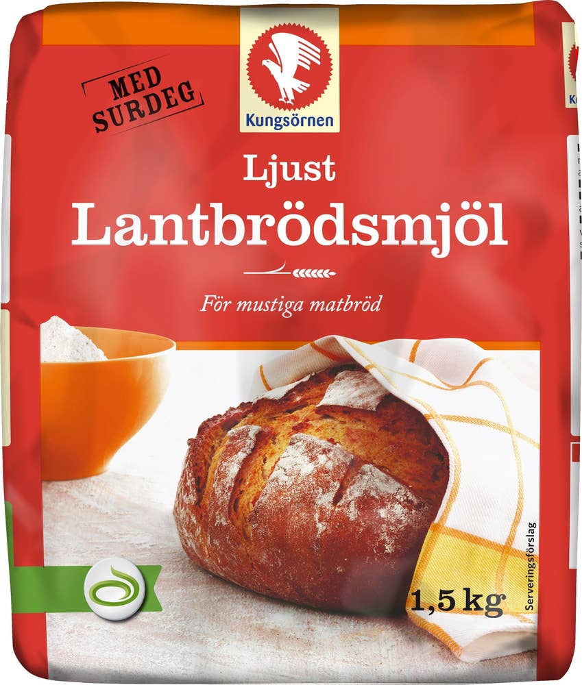 Kungsörnen Lantbrödsmjöl ljust