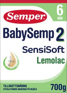 Semper Tillskottsnäring BabySemp 2 Lemolac 6M