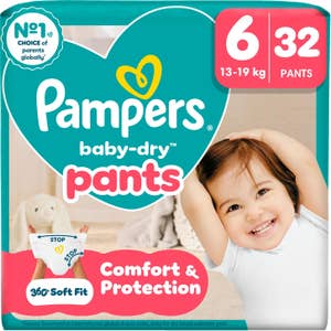 Pampers Byxblöja Babydry S6 13-19kg