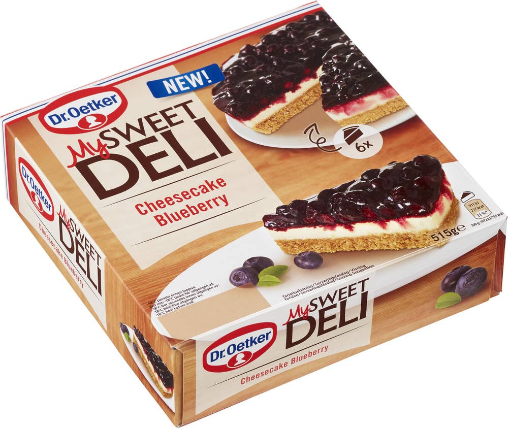 Dr. Oetker Cheesecake Blåbär Fryst Dr Oetker