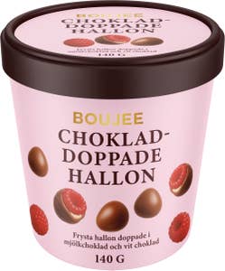 Boujee Chokladdoppade Hallon Frysta