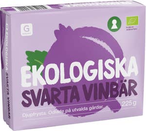 Garant Eko Vinbär Svarta EKO Frysta