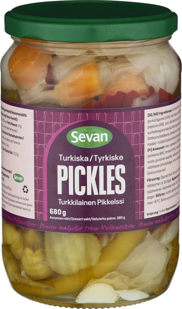 Sevan Turkiska Pickles