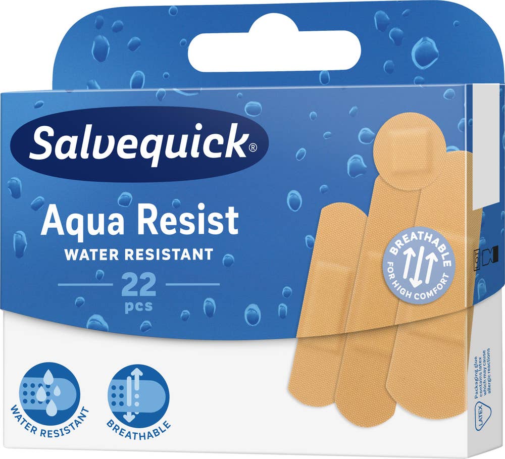 Salvequick Plåster Aqua Resist Mix