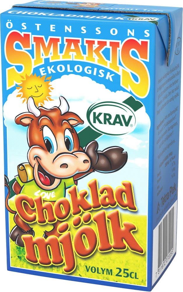 Ej sorterad Chokladmjölk Ekologisk Smakis