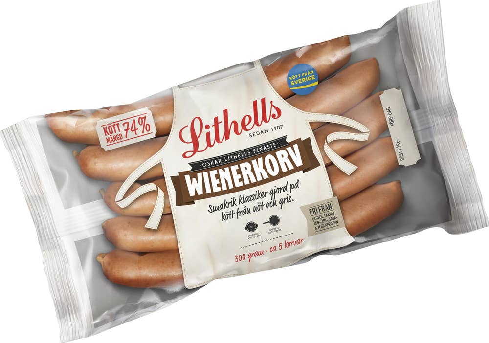 Lithells Finaste Wienerkorv Lithells