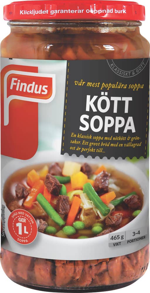 Findus Köttsoppa