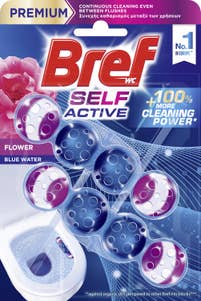 Bref Blue Active Flower Toalettblock