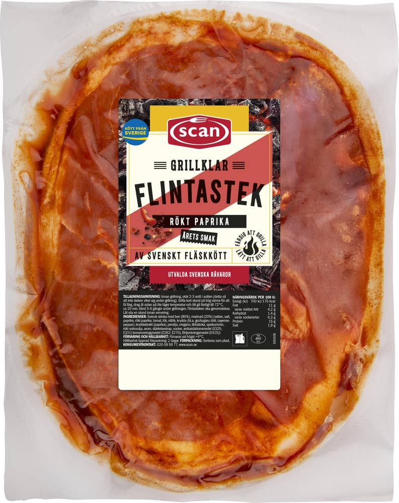 Scan Flintastek Årets Smak Rökt Paprika