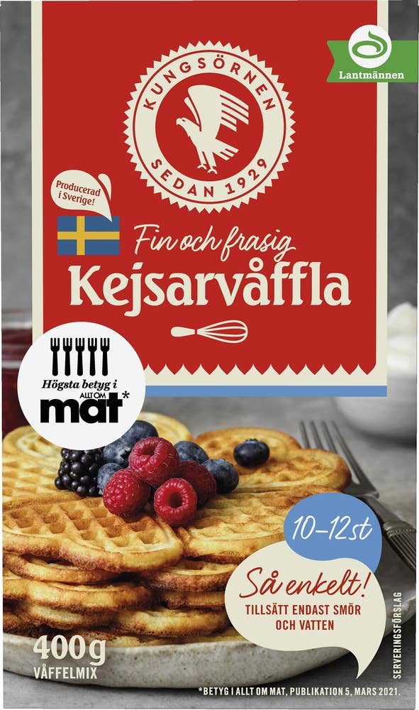 Kungsörnen Kejsarvåffla