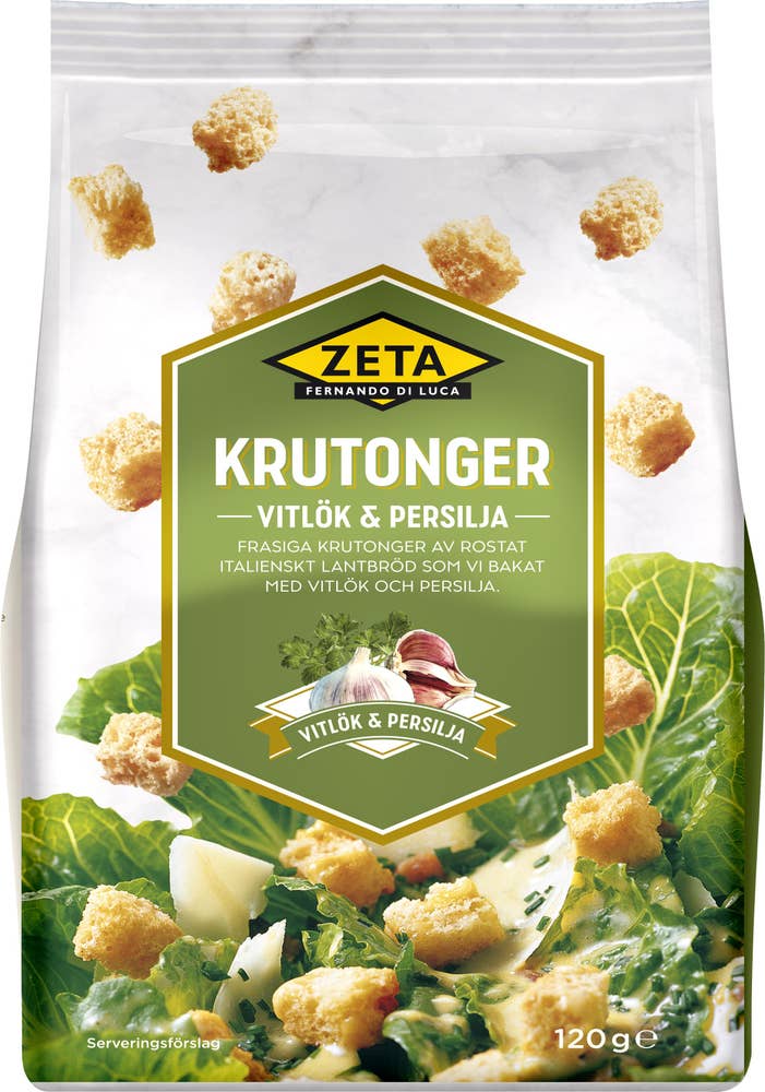 Zeta Krutonger Vitlök & Persilja