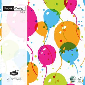 PAPER + DESIGN Servett Splash Balloon 3-lags 33x33cm