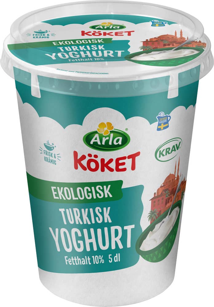 Arla Köket® Matyoghurt Turkisk 10% EKO/KRAV