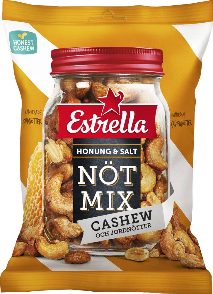Nötmix Cashew Honung & Salt